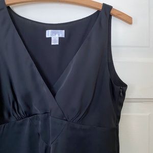 LOFT Black Tank Blouse